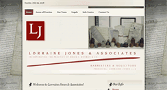 Desktop Screenshot of lorrainejones.com.au